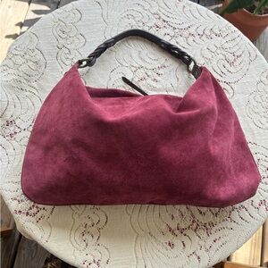 Vintage Suede Hobo Bag by The Gap